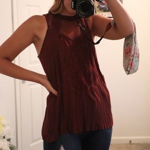 High neck tank
